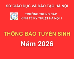 THÔNG BÁO TUYỂN SINH K26 NĂM 2026